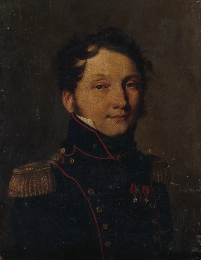 Portret kapitana Jules'a Raulina, Louis-Léopold Boilly