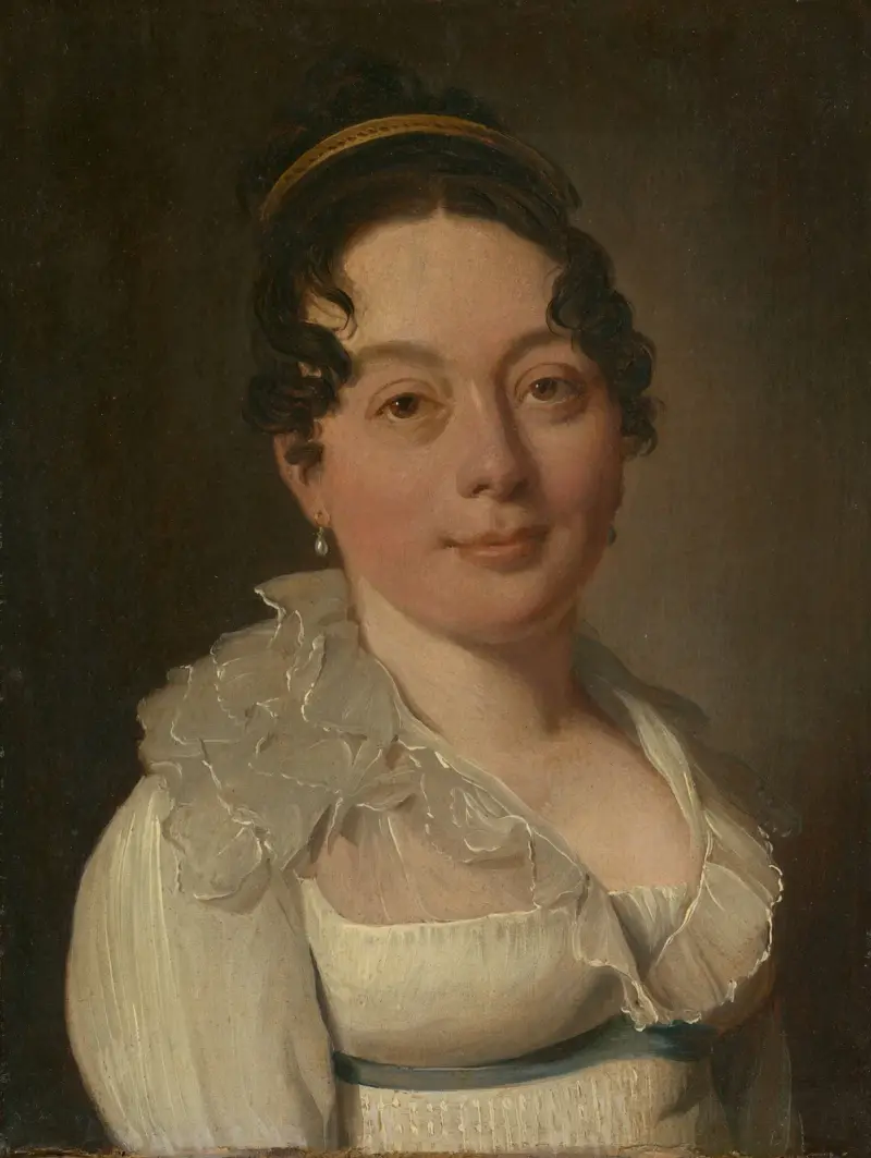 Porträtt av en kvinna av Louis-Léopold Boilly