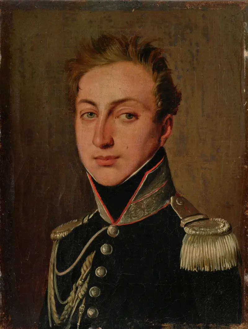 Porträtt av Hilaire-Henry Laisné av Louis-Léopold Boilly