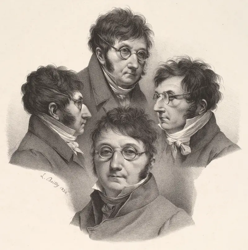 Selbstporträt, 1832 – Nr. 2 von Louis-Léopold Boilly