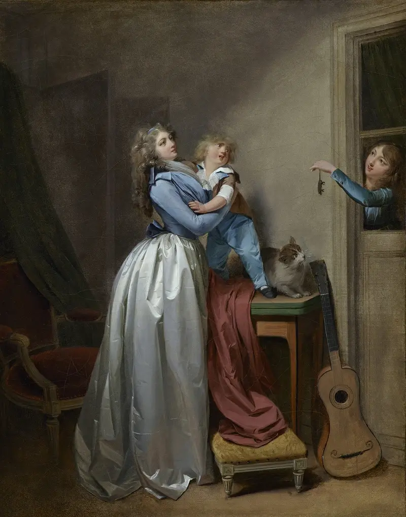 Den döda musen av Louis-Léopold Boilly