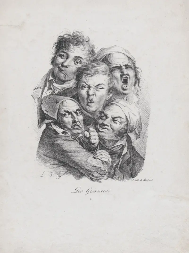 Grymasy, Louis-Léopold Boilly