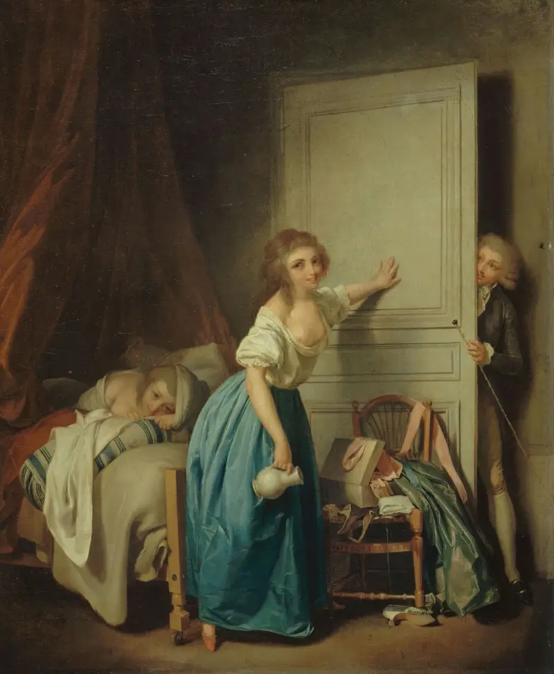 Niedyskretny, 1795 – nr 2, Louis-Léopold Boilly