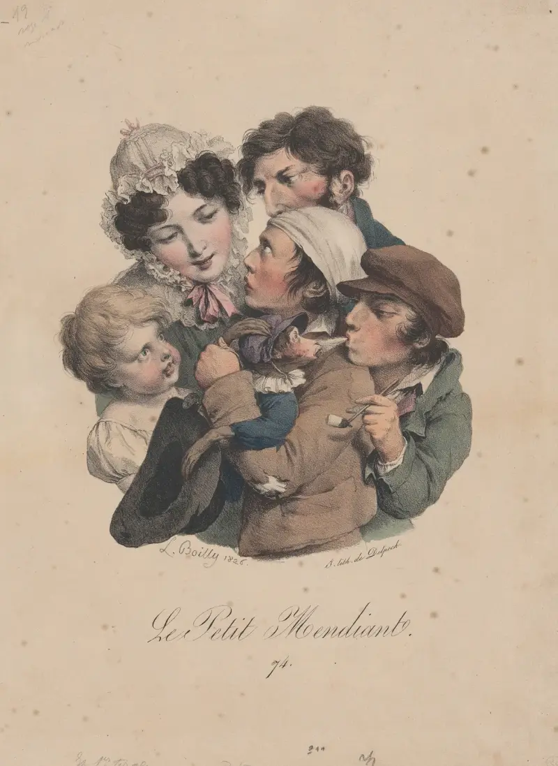 Mały żebrak, Louis-Léopold Boilly