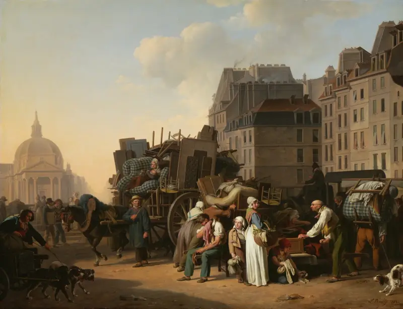 Die Umzüge von Louis-Léopold Boilly