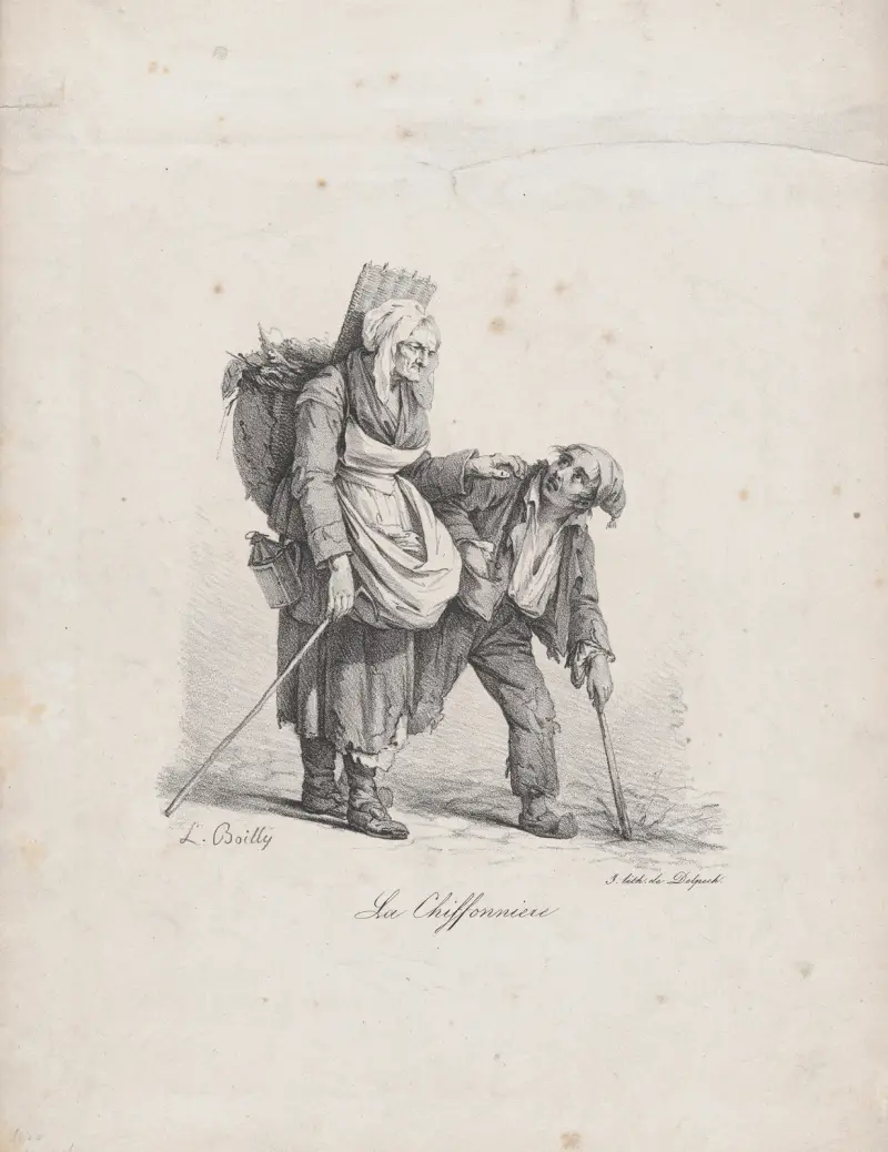 Sběrač hadrů, Louis-Léopold Boilly