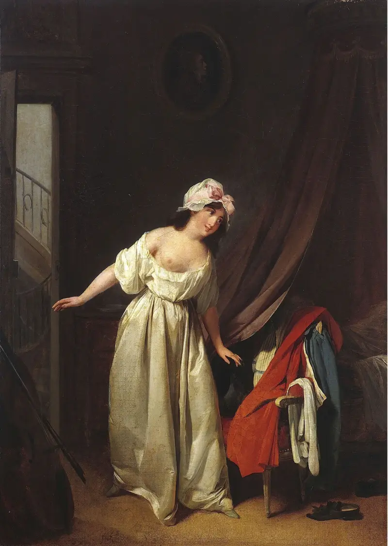 Das süße Erwachen von Louis-Léopold Boilly