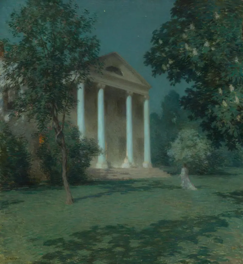 Májová noc, Willard Leroy Metcalf
