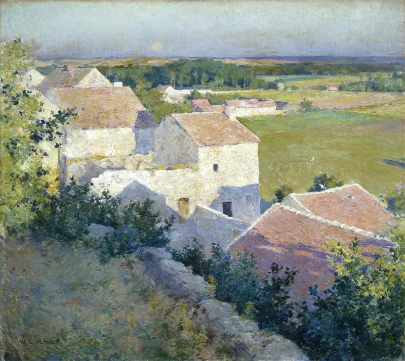 Soumrak o svatojánské noci, Willard Leroy Metcalf