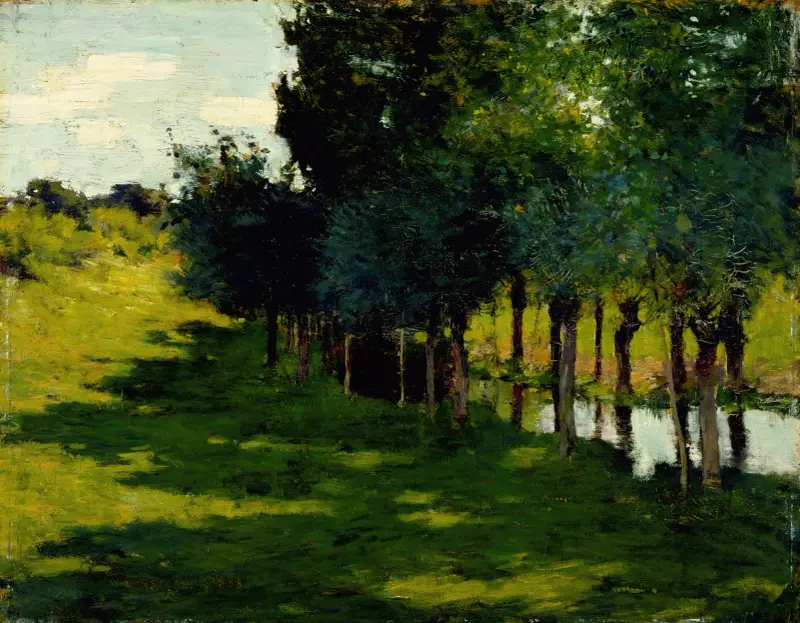 Światło słoneczne i cień, Willard Leroy Metcalf