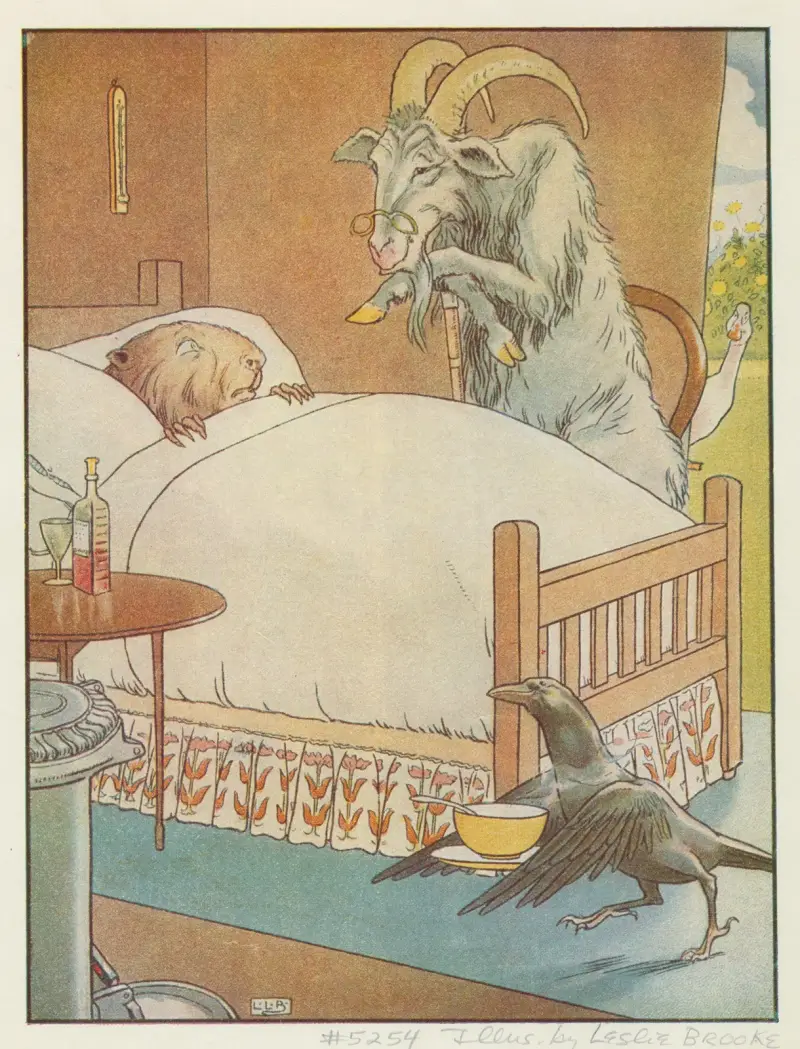 Tiere als Menschen von Leonard Leslie Brooke