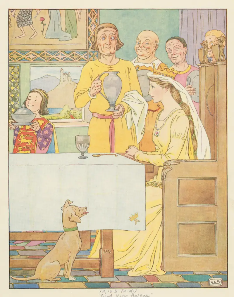 Good King Arthur 2 av Leonard Leslie Brooke