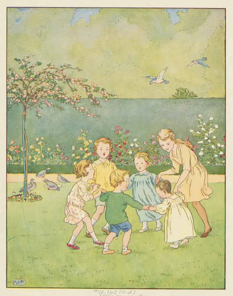 Ring o’ roses. av Leonard Leslie Brooke