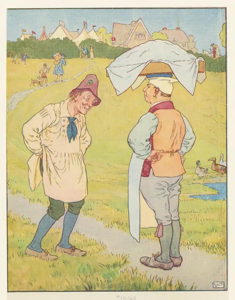 Enfaldige Simon och pastejbagaren av Leonard Leslie Brooke