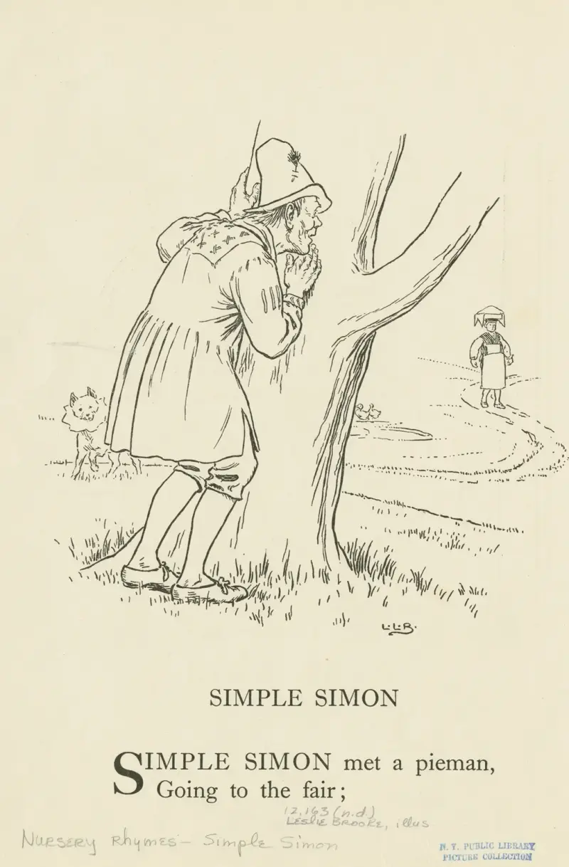 Simple Simon, Leonard Leslie Brooke