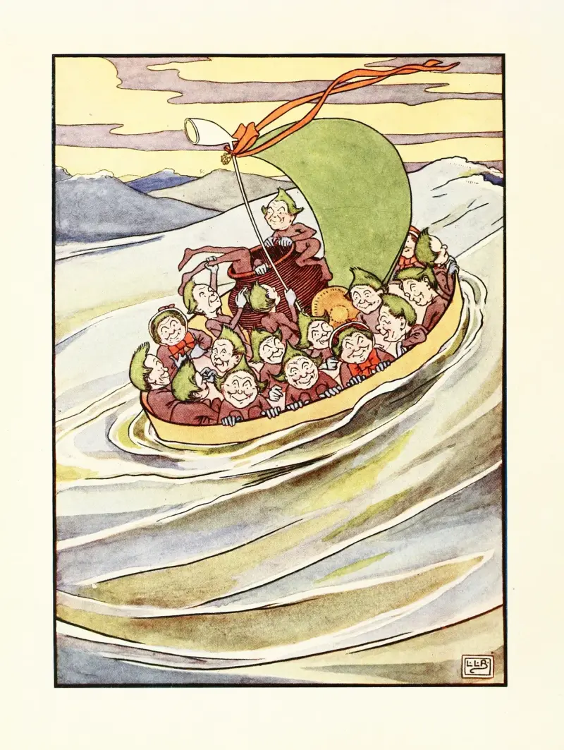 The Jumblies and Other Nonsense Verses, pl. 1 av Leonard Leslie Brooke