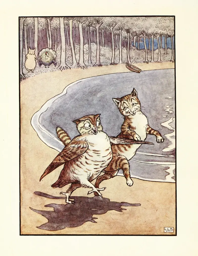 The jumblies and other nonsense verses Pl.2 av Leonard Leslie Brooke