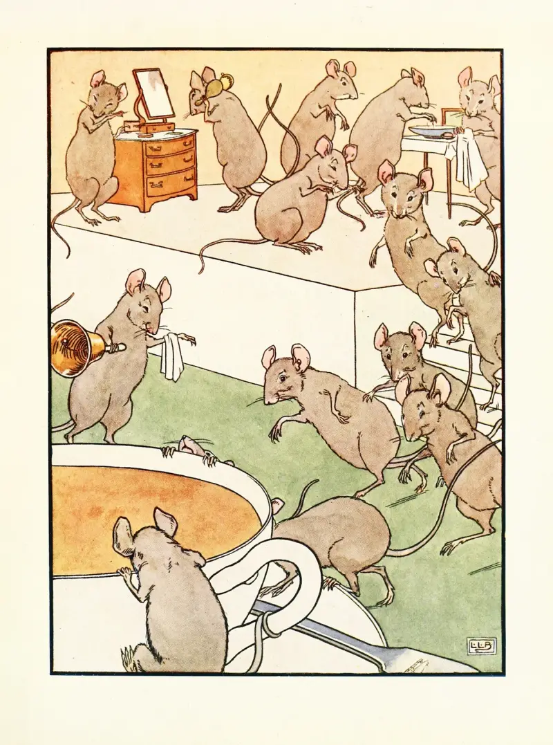 The jumblies and other nonsense verses Pl.5 av Leonard Leslie Brooke