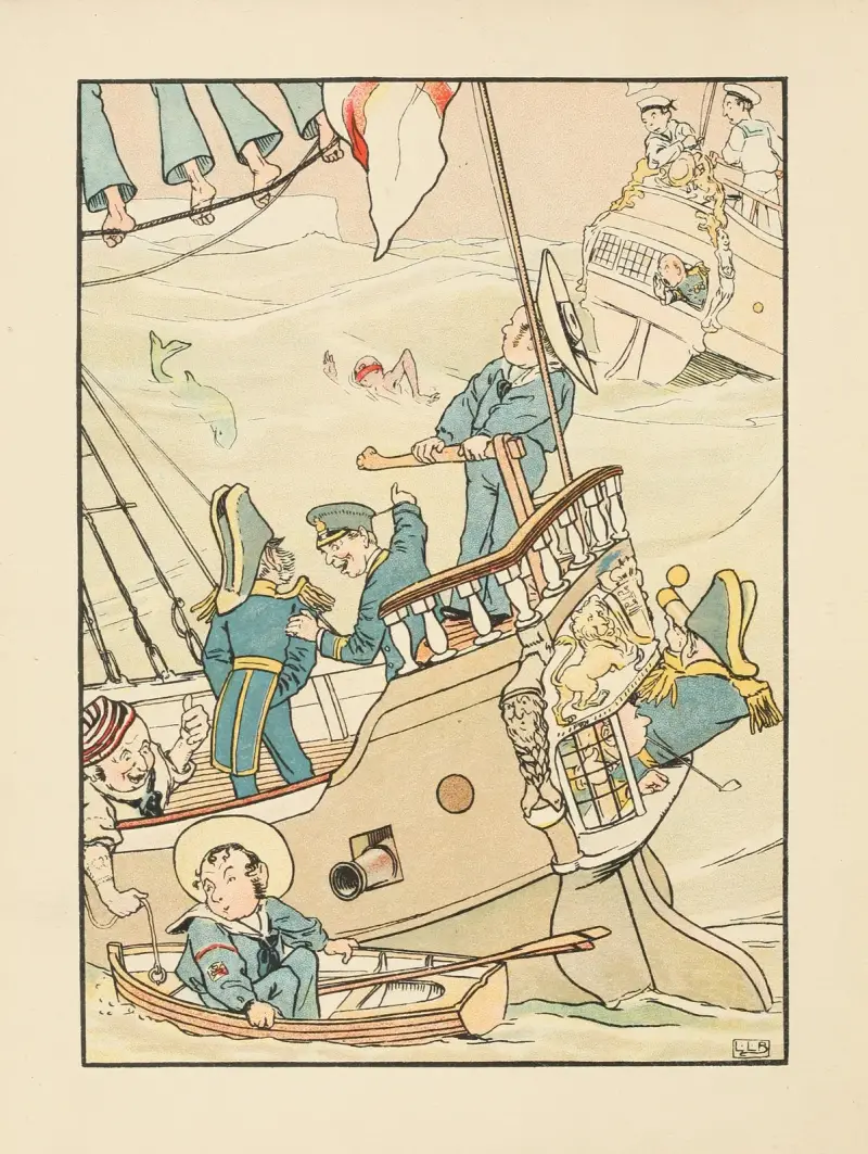Pelikanernas kör & andra nonsensverser, pl. 2 av Leonard Leslie Brooke