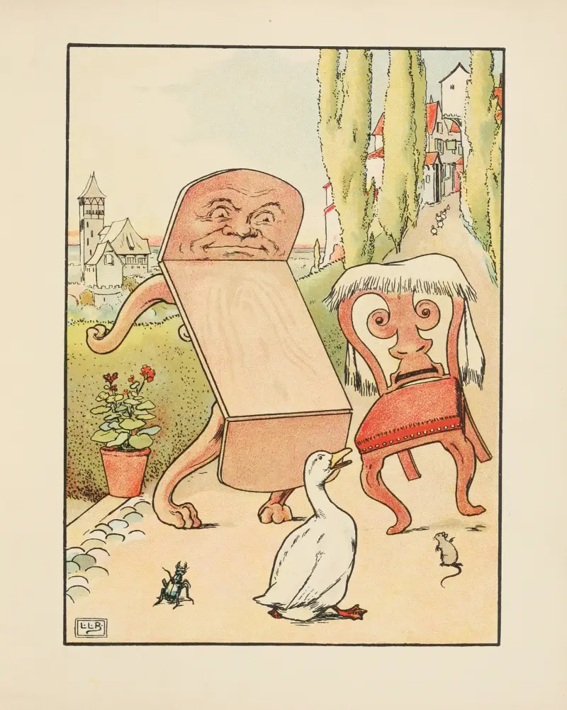 Pelikanernas kör & andra nonsensverser, pl. 4 av Leonard Leslie Brooke