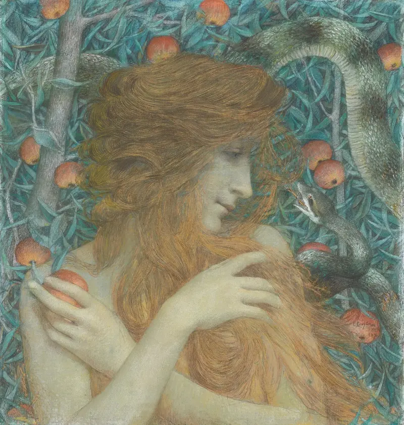 Eva, Lucien Lévy-Dhurmer