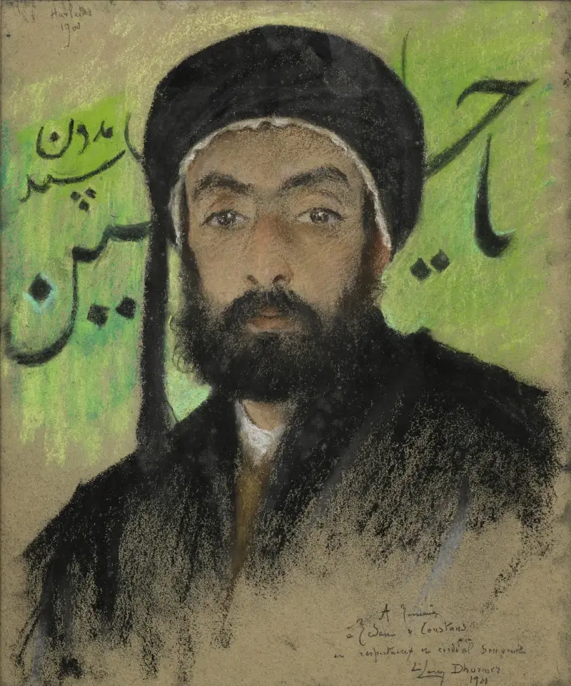 Mężczyzna w turbanie, Lucien Lévy-Dhurmer