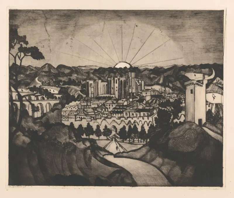 Avignon, Lodewijk Schelfhout