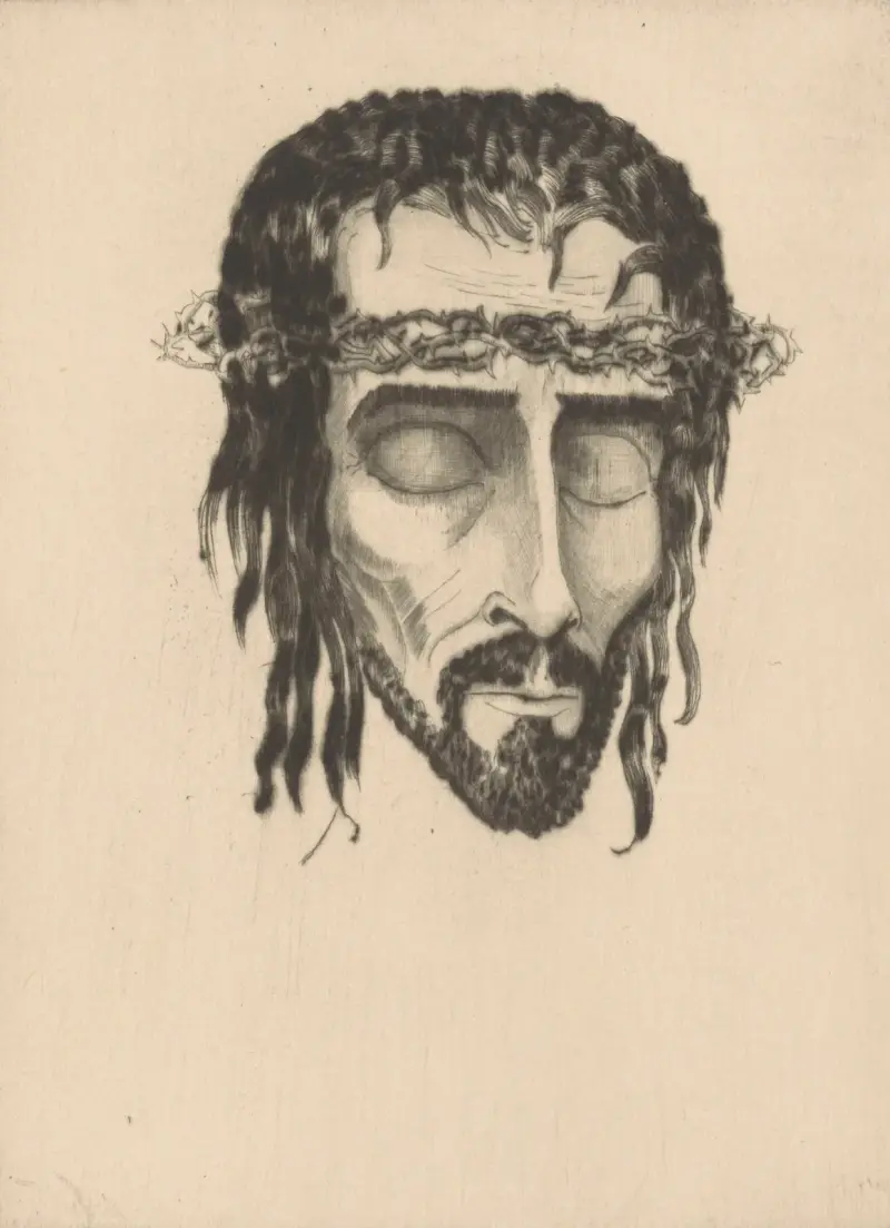 Haupt Christi, 1928 von Lodewijk Schelfhout