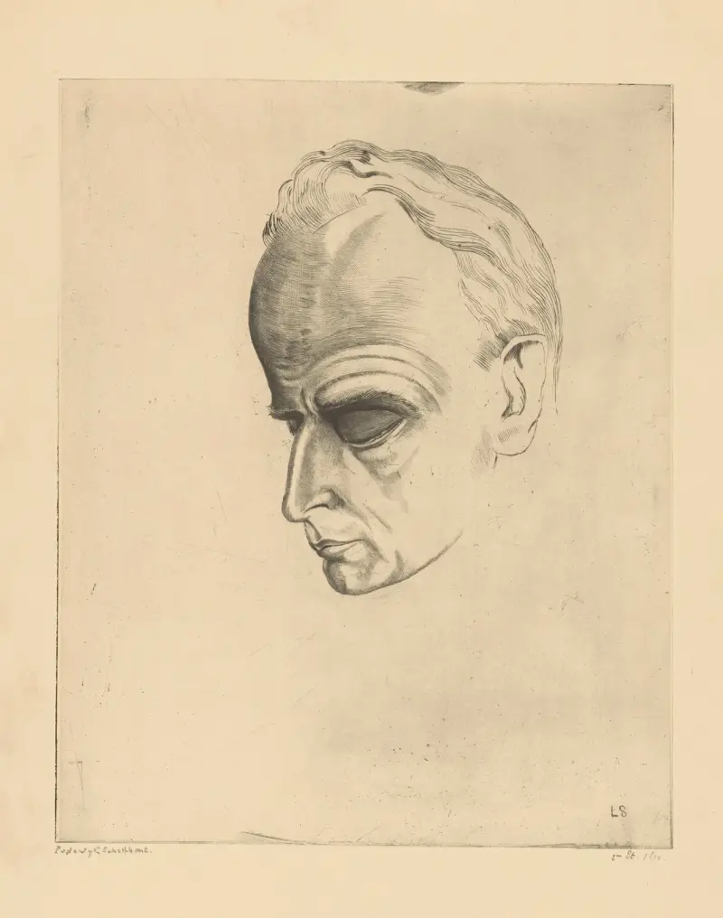 Portrét Ferdinanda Bordewijka, Lodewijk Schelfhout