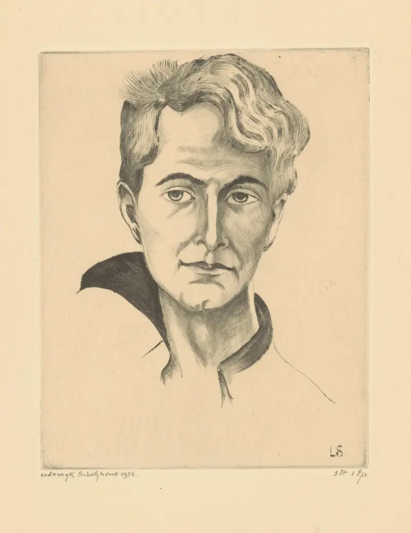 Porträt von Patrick Bakker von Lodewijk Schelfhout