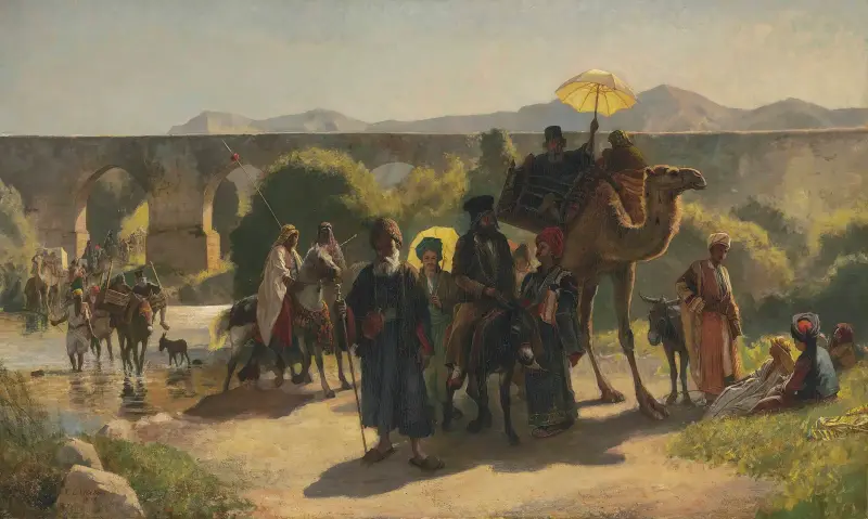 En pilgrimsfärd till Jordan (vid den grekiska påsken) av Edwin Lord Weeks