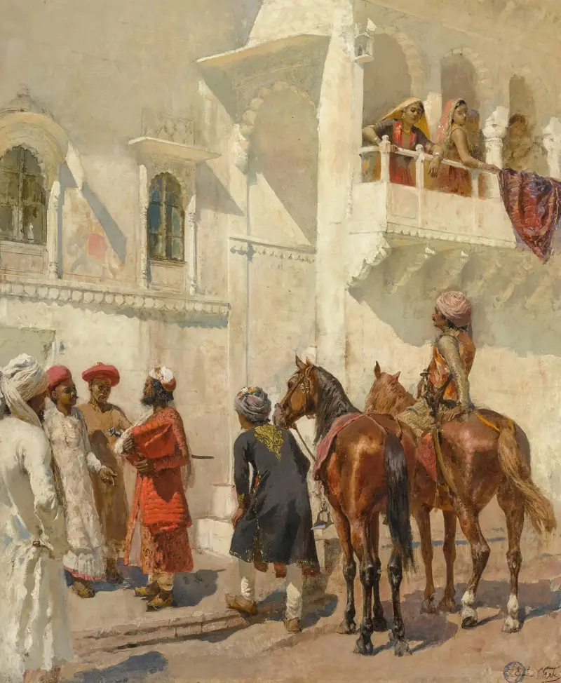 Před honem, Edwin Lord Weeks