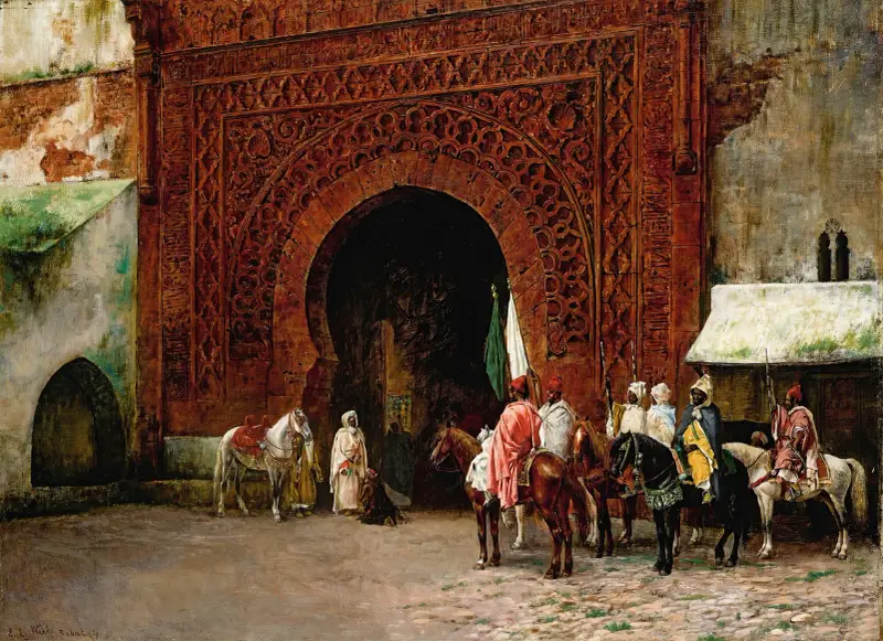 Rabat (Červená brána), Edwin Lord Weeks