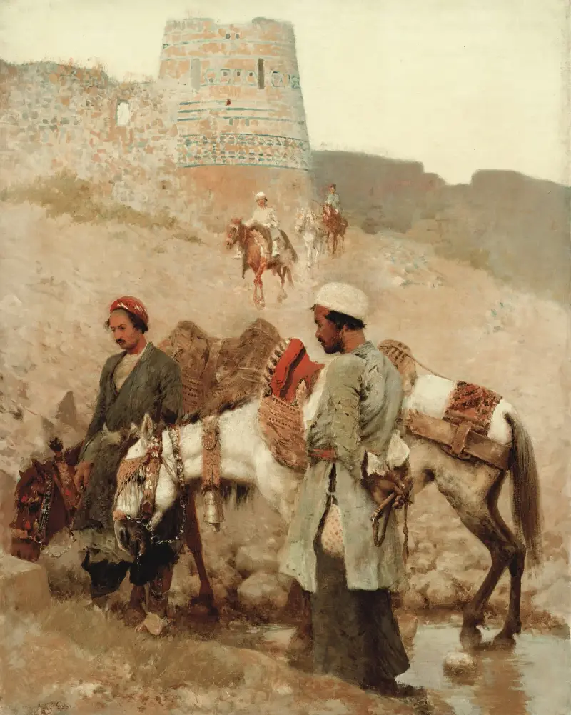 Auf Reisen in Persien von Edwin Lord Weeks