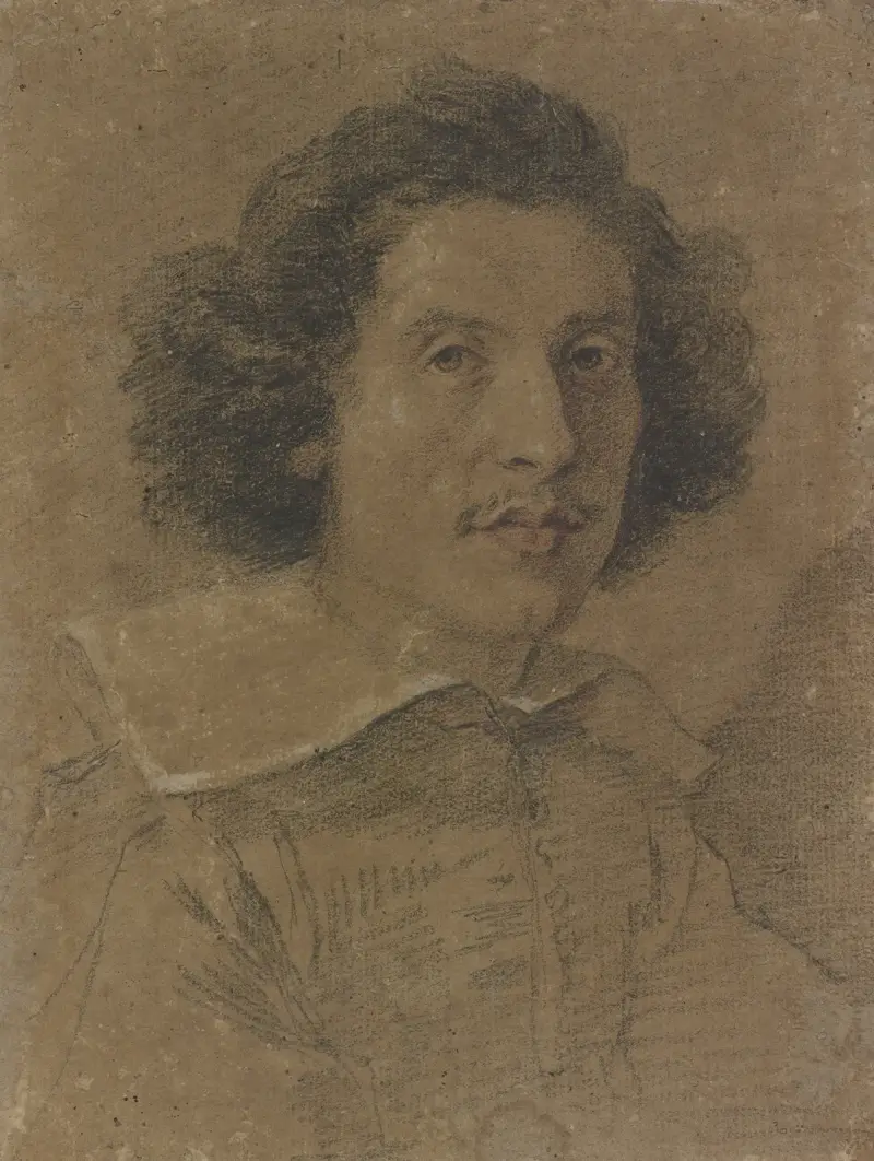 Męski portret w trzech czwartych profilu zwrócony w prawo, Gian Lorenzo Bernini