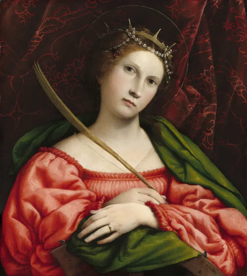 Svatá Kateřina, Lorenzo Lotto