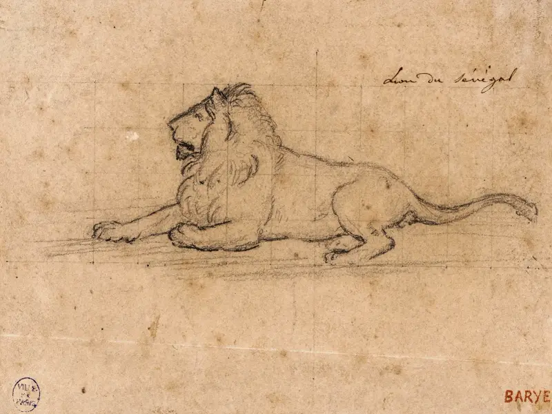 Lew z Senegalu, Antoine-Louis Barye