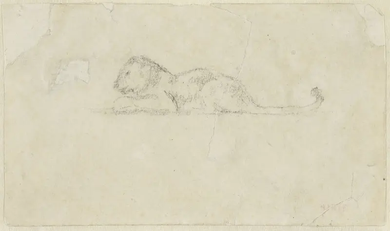 Sitzende Löwin von Antoine-Louis Barye