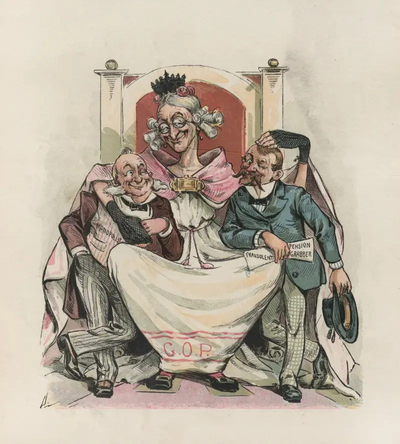 Eine glückliche Familie von Louis Dalrymple