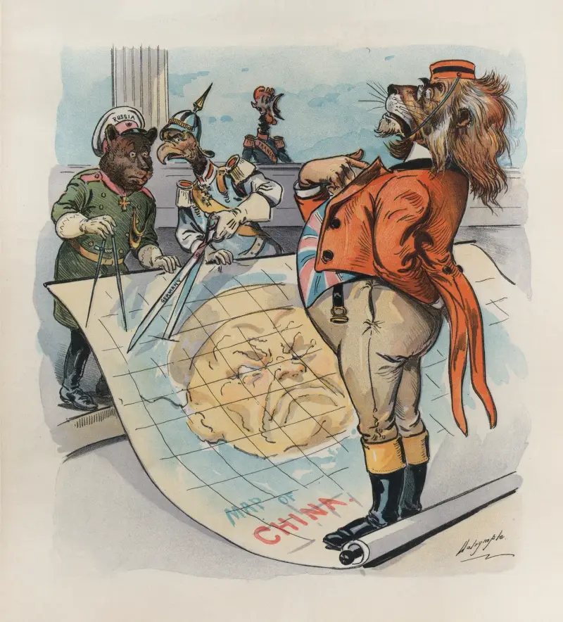 Eine Unterbrechung von Louis Dalrymple