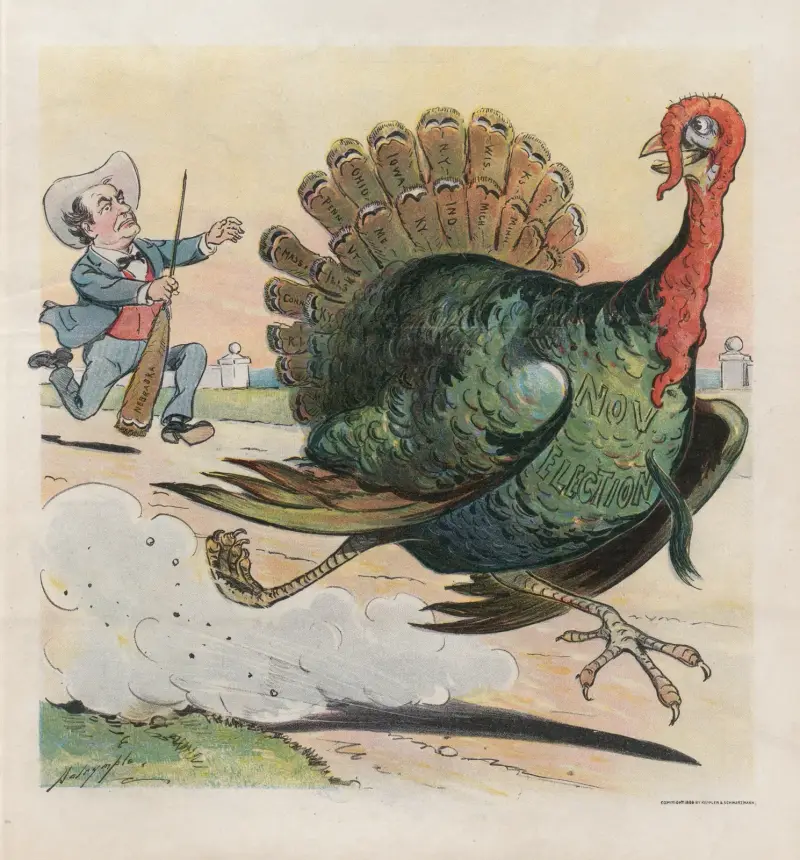 Bryans Thanksgiving von Louis Dalrymple