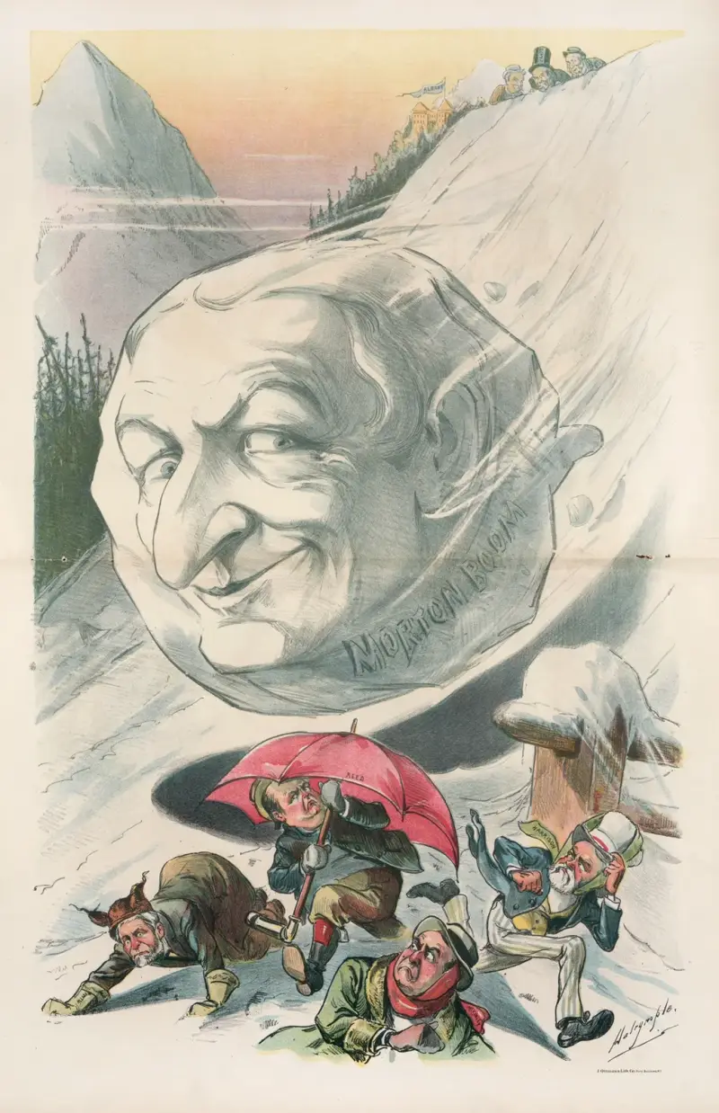 Look out, there, boys! av Louis Dalrymple