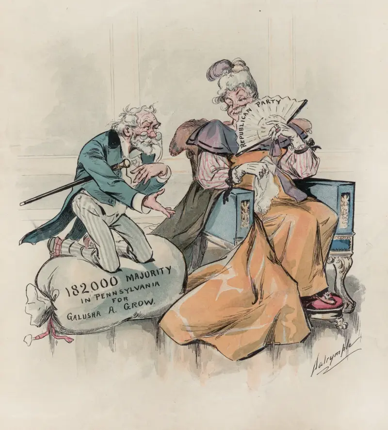 Der neueste Freier von Louis Dalrymple