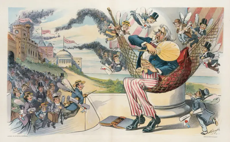 Die moderne Pest von Louis Dalrymple