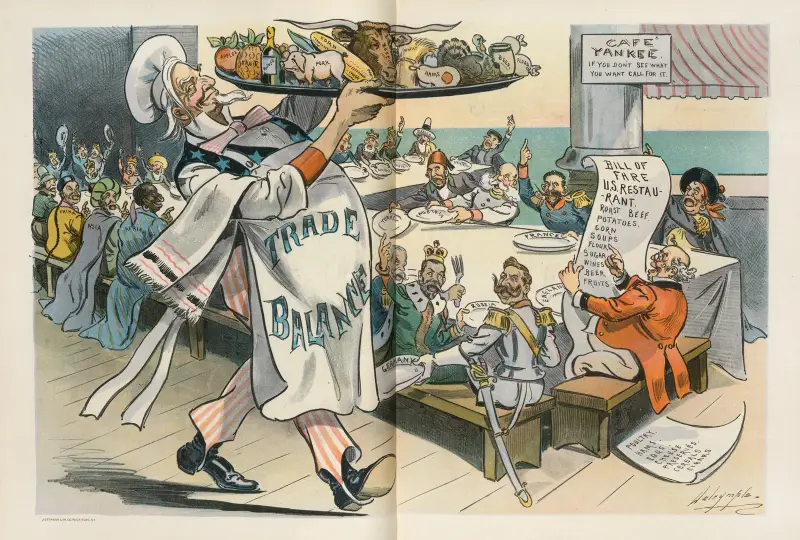 Das beliebteste Restaurant der Welt von Louis Dalrymple