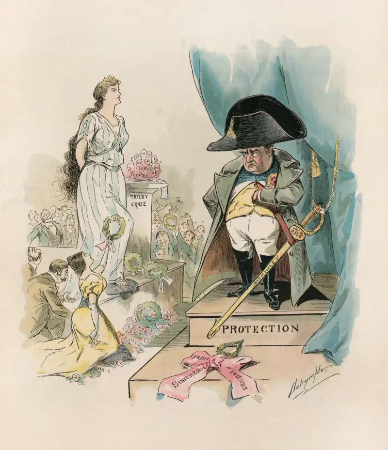 Der vernachlässigte Götze von Louis Dalrymple