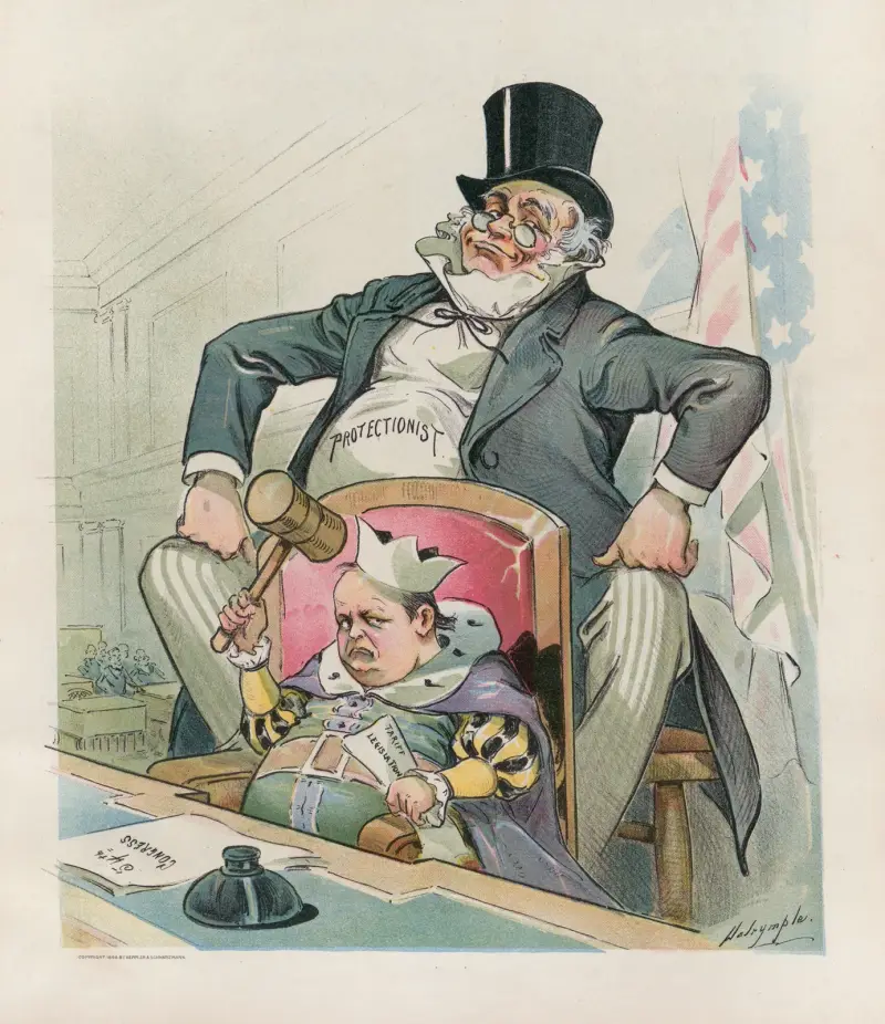 Die alte Macht hinter dem Thron von Louis Dalrymple