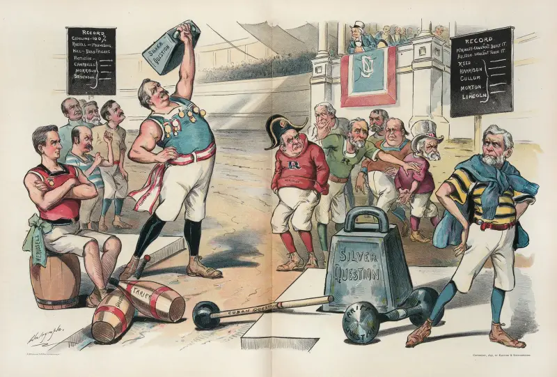 Das Frühjahrs-Sportfest von Louis Dalrymple