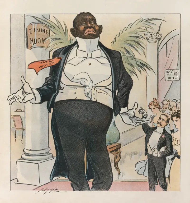 Letní verze „Pay! Pay!! Pay!!!“, Louis Dalrymple