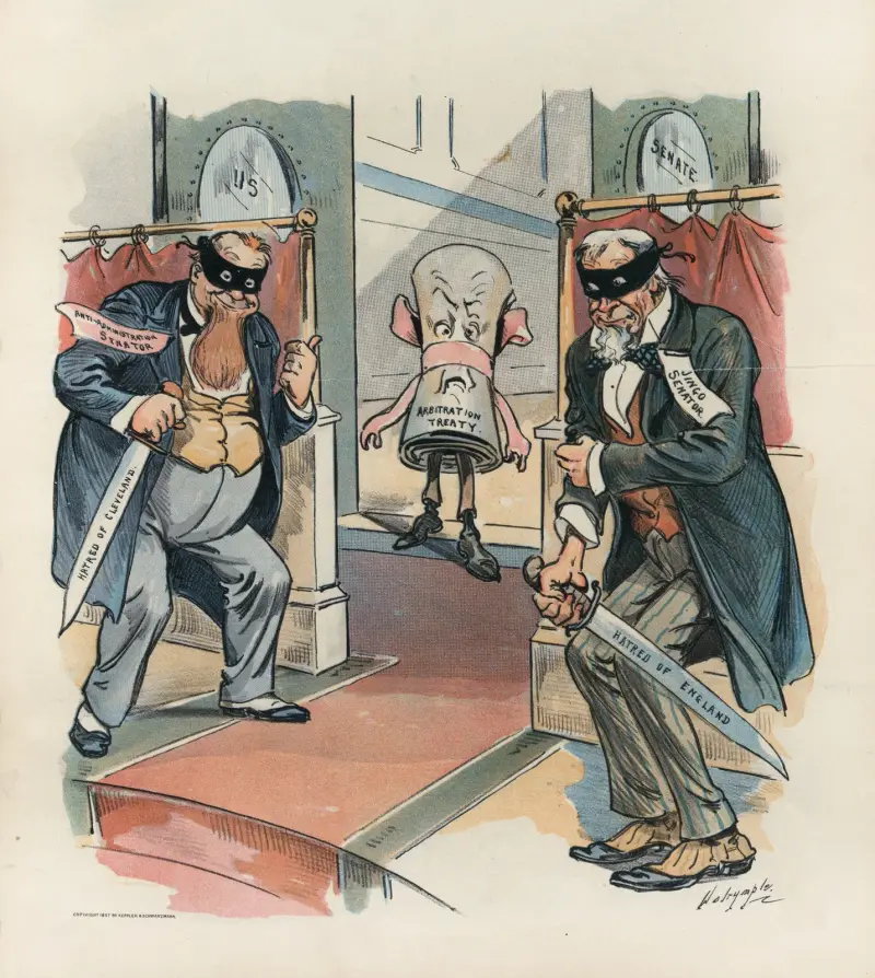 We won’t do a thing to it! von Louis Dalrymple